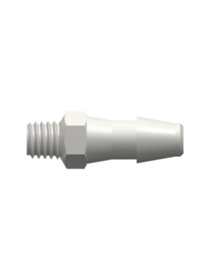 Threaded Fitting 10-32 Special Tapered Thread to Barb, 5/32