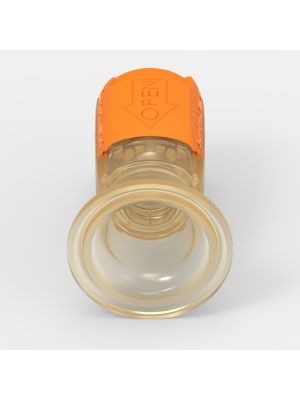 Sanitary Flange-Schnellkupplung Large (1), weiblich, mit Ventil, 1 1/2