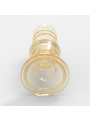 Sanitary Flange-Schnellkupplung Large (2), männlich, offener Durchgang, 1 1/2