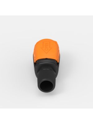 Gewinde-Schnellkupplung Medium (2), weiblich, offener Durchgang, 3/8