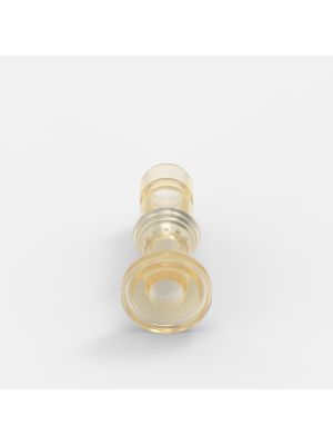 Sanitary Flange-Schnellkupplung Small (1), männlich, offener Durchgang, 3/4