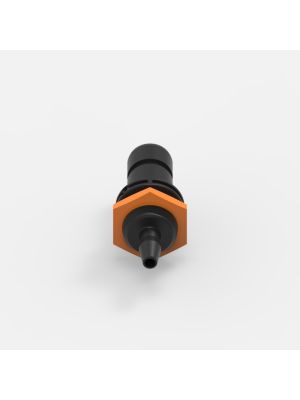 Gehäuse-Schnellkupplung Small (2), männlich, mit Ventil, 3/16