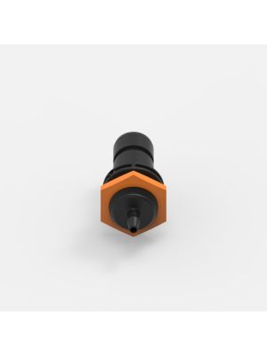 Gehäuse-Schnellkupplung Small (1), männlich, mit Ventil, 1/8