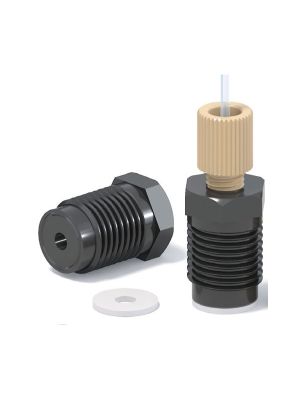 PEEK Reduzier-Adapter 1/2-20UNF auf 5/16-24UNF - 2-teiliges Set