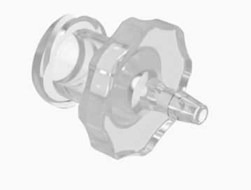 Female Luer 1/16 ID Barb in Non Animal Derived Polypropylene