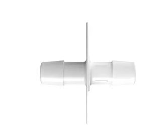 Opposing Barb Port Disc 1/2 ID in Engage 8402 - Cleanroom Manufactured