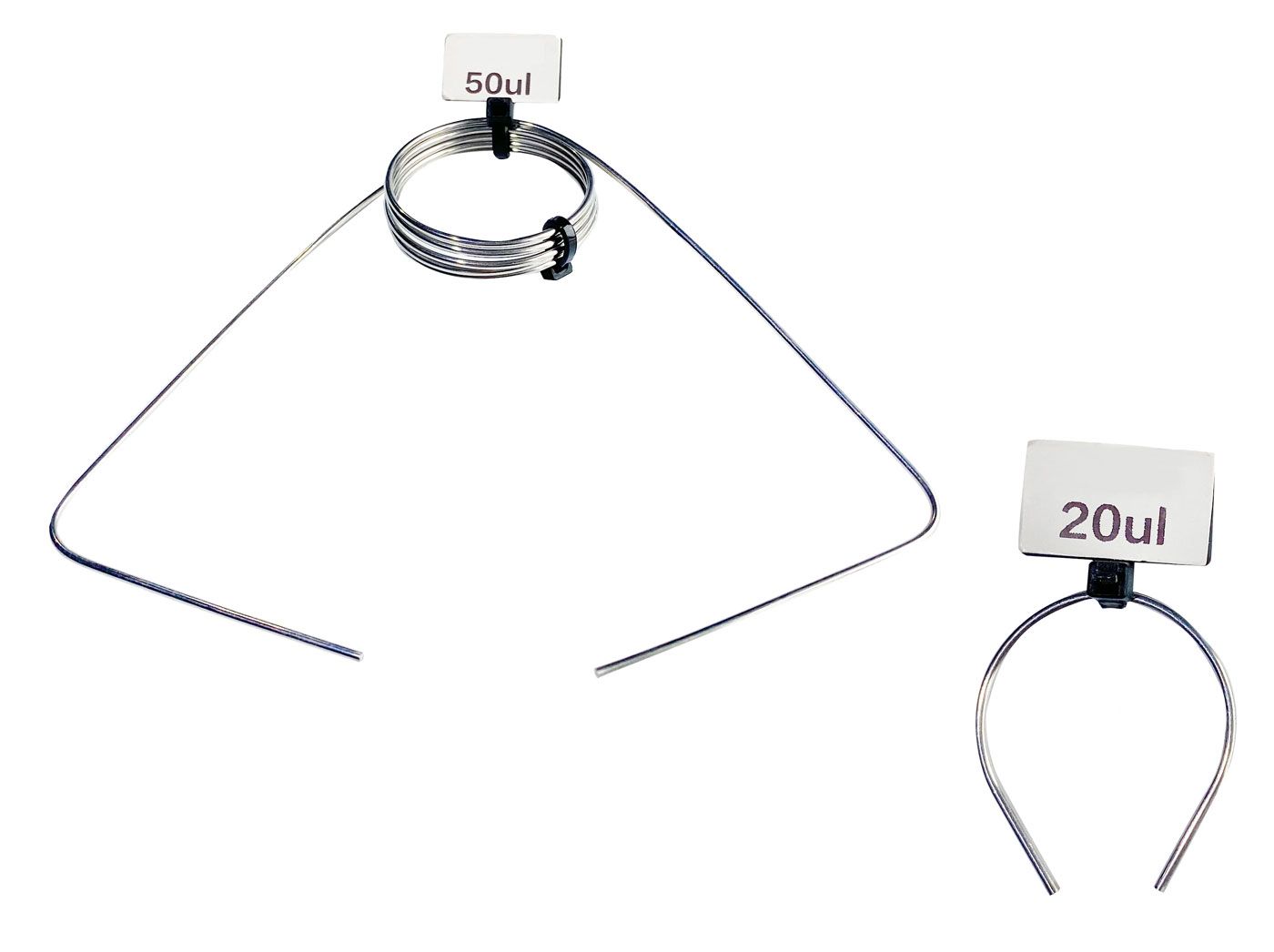 Probenschleifen aus Edelstahl, 0,25–1,0 mm Innendurchmesser – kundenspezifische Volumina