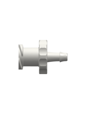Female Luer Fitting Female Luer Thread Style to 500 Series Barb, 3/32