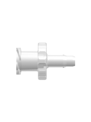 Female Luer Fitting Female Luer Thread Style to Barb, 1/8