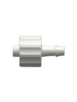 Male Luer Fitting Male Luer Integral Lock Ring to 500 Series Barb, 1/8