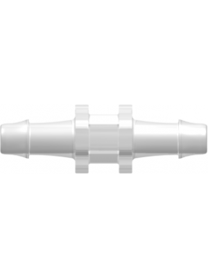 Tube to Tube Fitting Straight Through Tube Fitting with 500 Series Barbs, 5/32