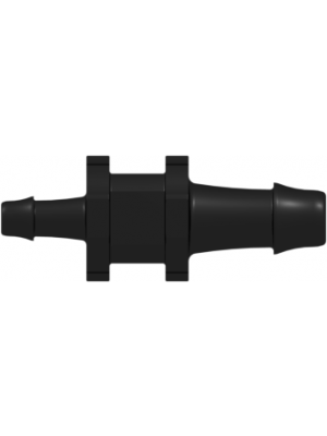 Tube to Tube Fitting Straight Through Reduction Tube Fitting with 500 Series Barbs, 3/16