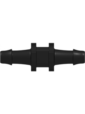 Tube to Tube Fitting Straight Through Tube Fitting with 500 Series Barbs, 3/16