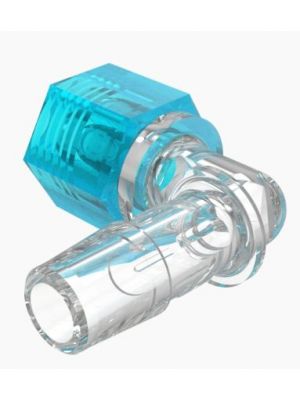 9/16-18 UNF Female to 1/4 90° Elbow Swivel Disconnect