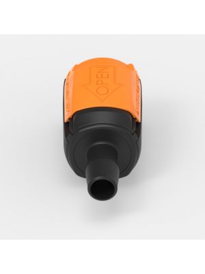 Schlauchtüllen-Schnellkupplung Large (1), weiblich, offener Durchgang, 1/2