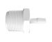 Adapter 3/4 NPT Thread x 1/4 Barb in Non-Animal Derived Polypropylene