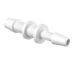 Reduction Coupler 3/16 ID x 5/32 Barb Nylon - Natural