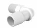 Natural Nylon Elbow 1/4 NPT x 1/2 ID