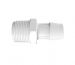 Adapter 3/4 NPT Thread x 3/4 Barb in Non-Animal Derived Polypropylene
