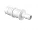 Reduction Coupler 1 ID x 1/2 ID in White Nylon