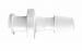 Female Luer 3/16 ID Barb in Non Animal Derived Polypropylene - Cleanroom Manufactured