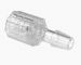 Stationary Male Luer Lock 3/16 Barb in Non Animal Derived Polypropylene-Natural