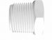 White Prop. Plug 3/4 NPT